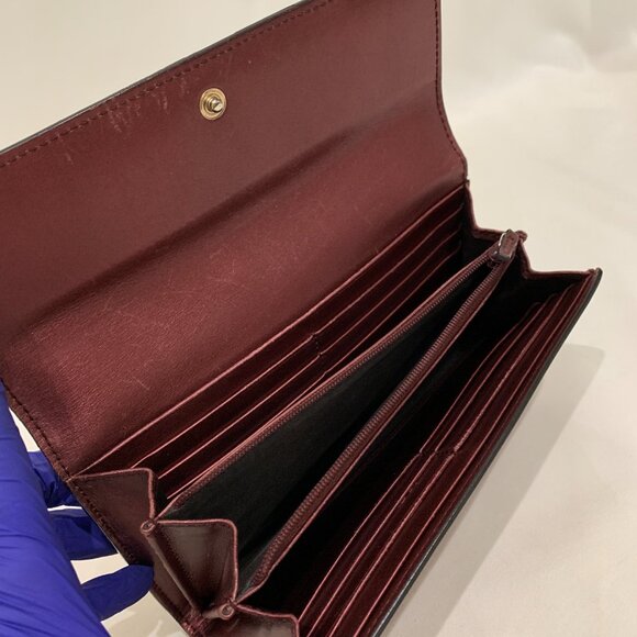 Gucci Purple Guccissima Long Wallet Sku#84058 - Picture 12 of 16